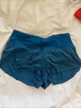 lululemon athletica Teal High-Rise Athletic Shorts